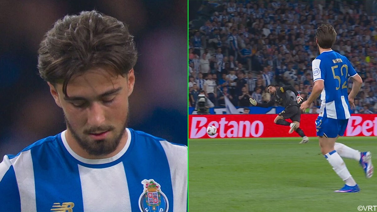 "Wat een verschrikkelijke owngoal!": licht van jonge Porto-speler gaat even helemaal uit bij pass naar doelman
