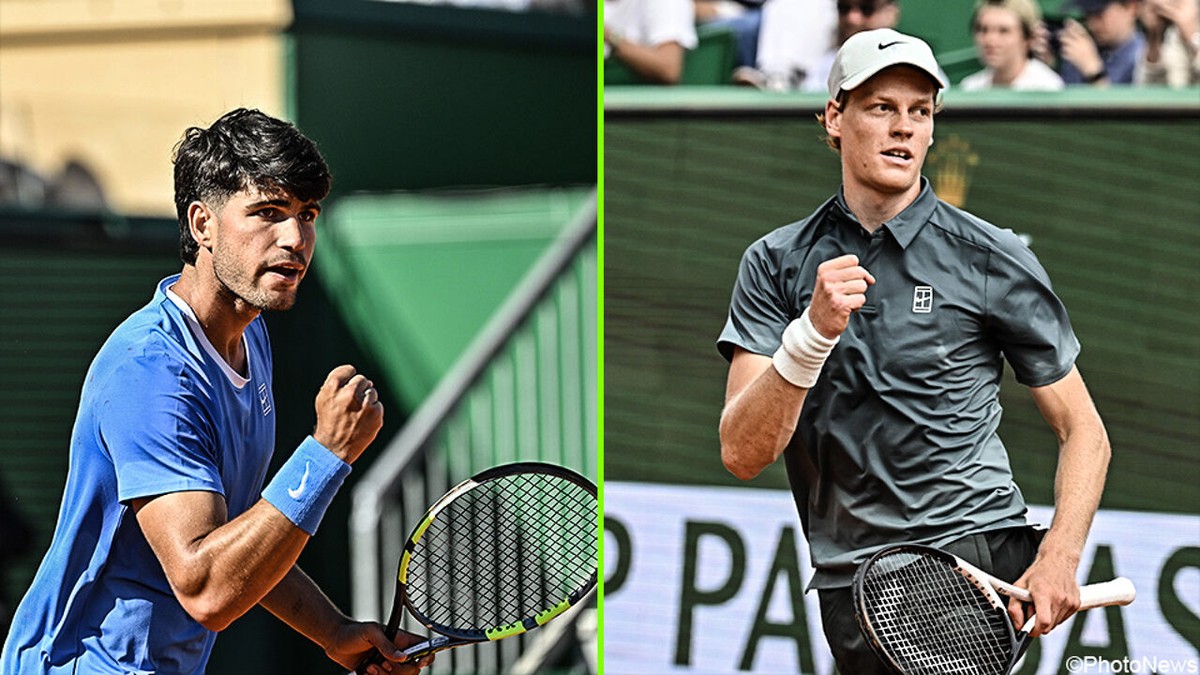Droomfinale in Monte Carlo: Alcaraz en Sinner staan voor nieuw titanenduel (en mogelijke machtswissel)