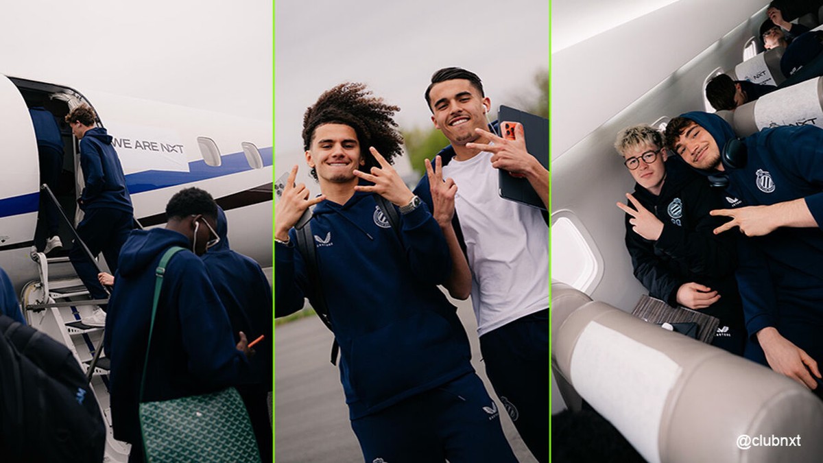Club NXT is neergestreken in Lausanne voor historische halve finale tegen Benfica in de Youth League