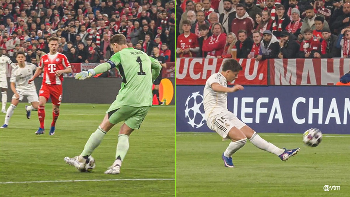 Na 35 seconden al bingo door blunder: Neuer schenkt Real Madrid vroege opener op wel héél knullige manier