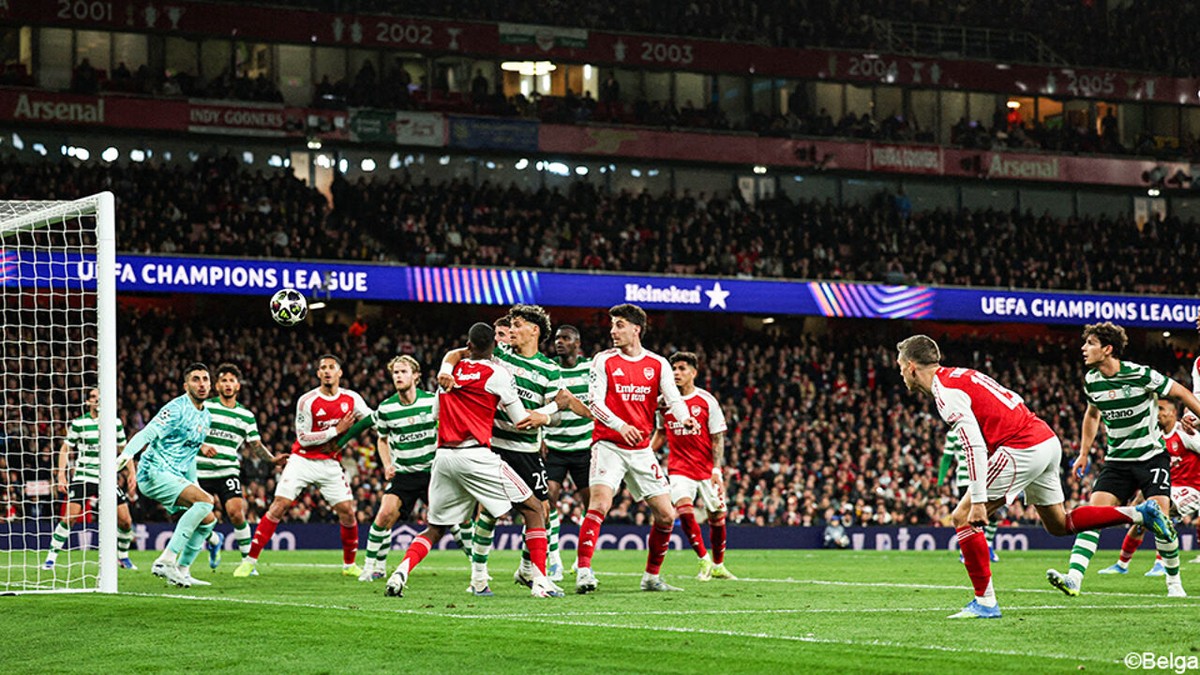 Trossard kon de verlosser zijn: Rode Duivel kopt bal tegen de paal, maar Arsenal mag ook na 0-0 naar halve finale