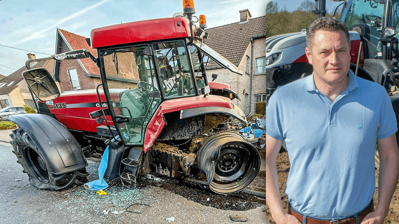 Boer Stijn werd aangereden door lijnbus in Ternat, maar staat alweer op het veld: "Als boer ben je iets gewoon"