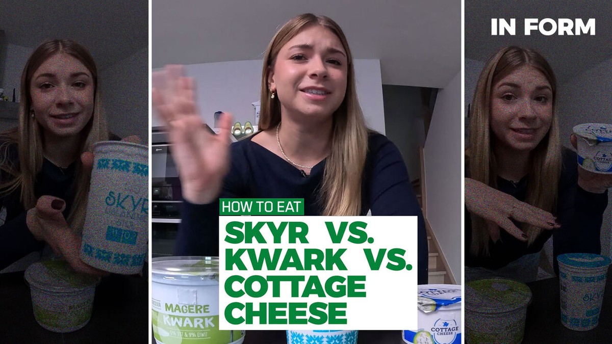 Aantal eiwitten, vet en kostprijs: de (kleine) verschillen tussen skyr, kwark en cottage cheese