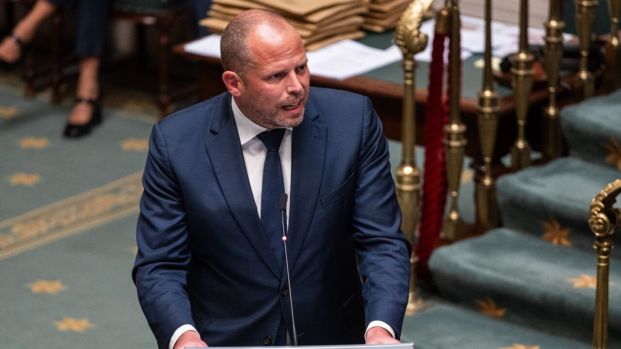 Theo Francken (N-VA) verdedigt zijn aanpak van drone-dossier: "Geen lek, geen leugens of paniekzaaierij"