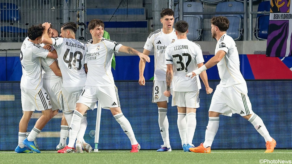 Real Madrid overleeft strafschoppen tegen PSG en neemt het op tegen Club Brugge in Youth League-finale