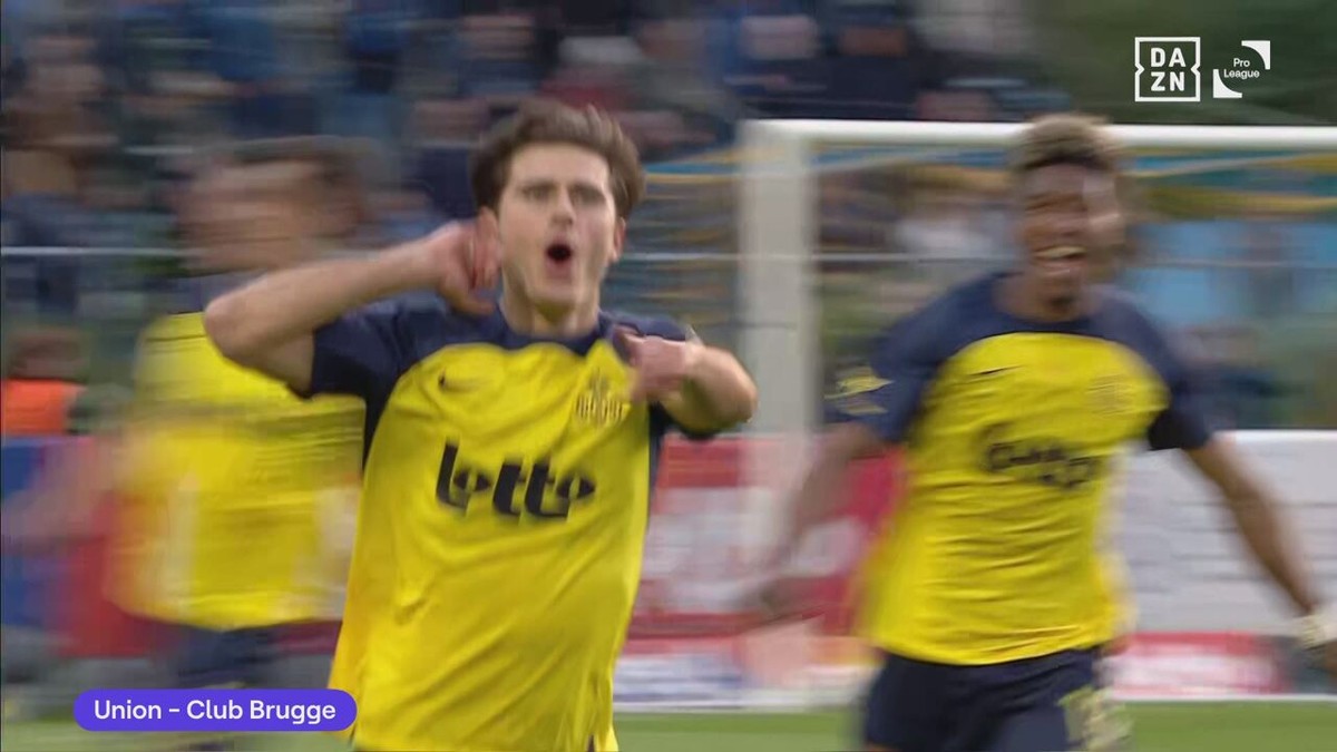 Union deelt dreun uit in titelstrijd na winst tegen Club Brugge