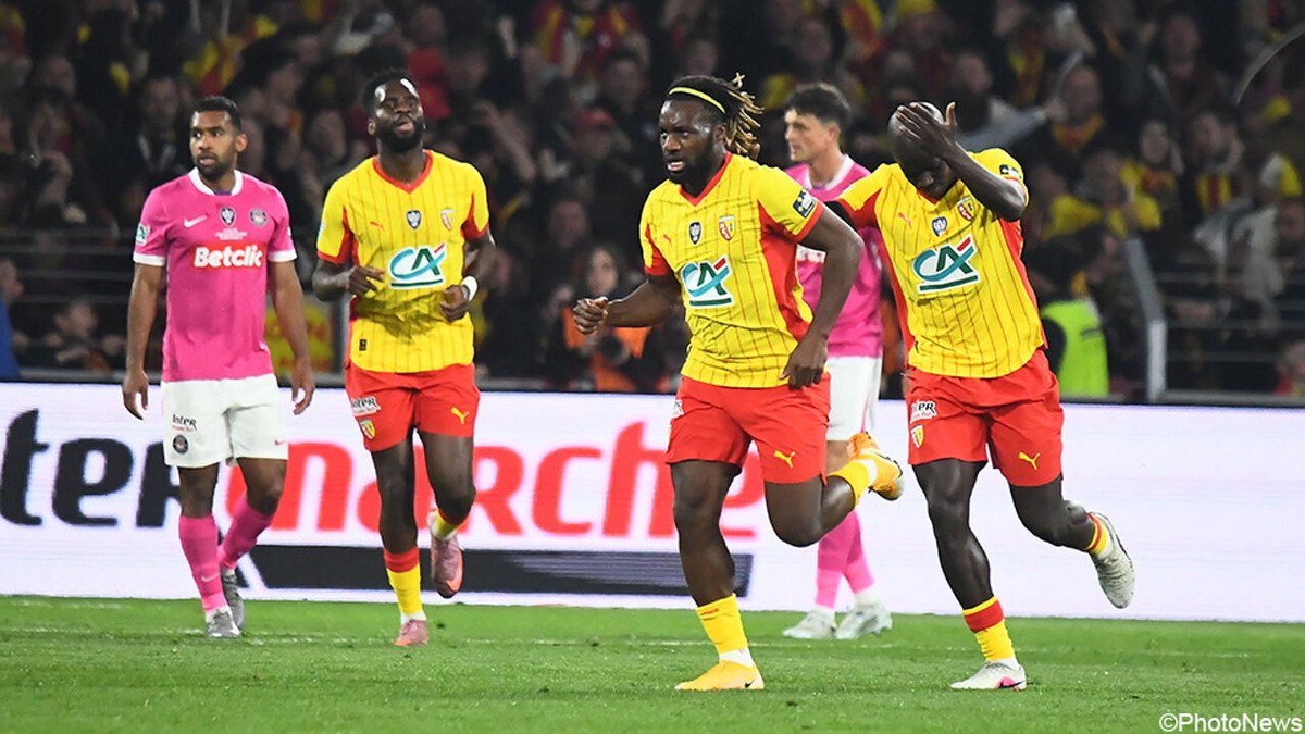 Coupe de France: traditieclub Lens haalt voor het eerst in bijna 30 jaar nog eens de finale