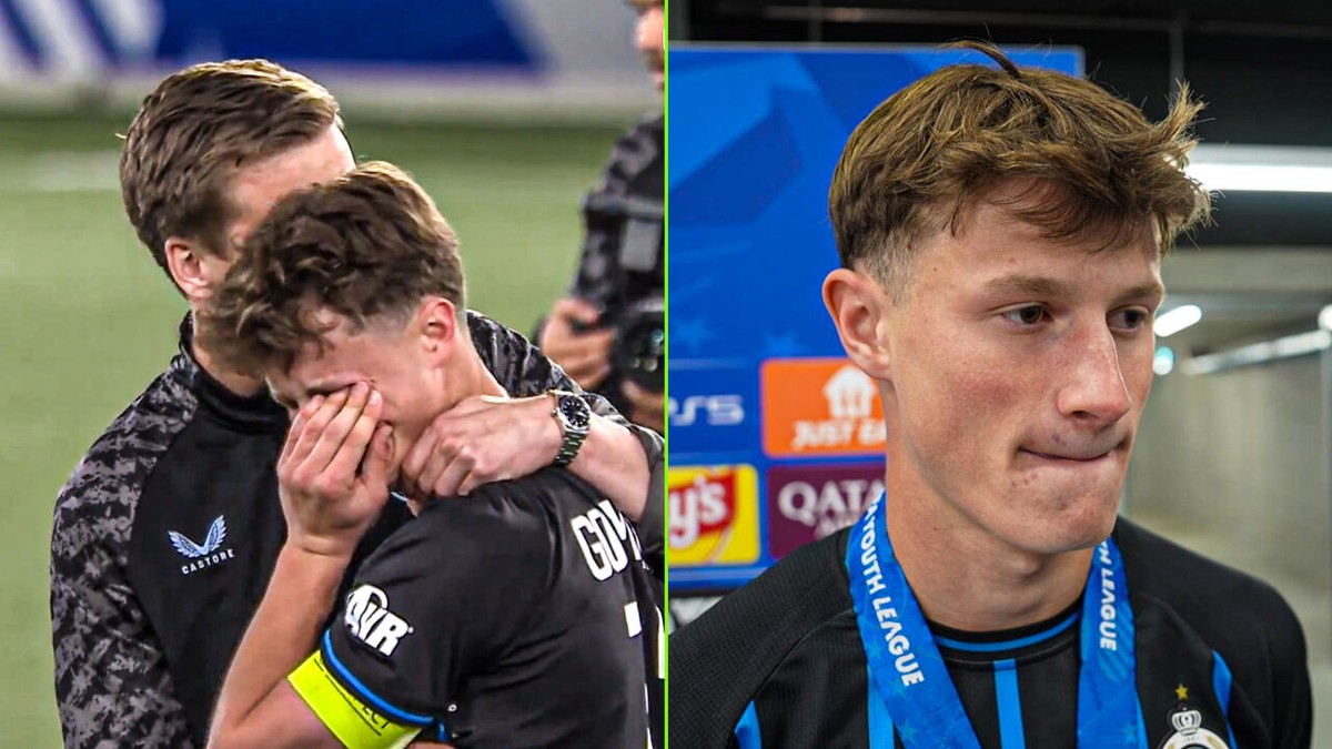 Tranendal bij Club, maar gebaar van aanvoerder verraadt ook veel trots over Youth League-campagne: "Ik doe dit bewust"