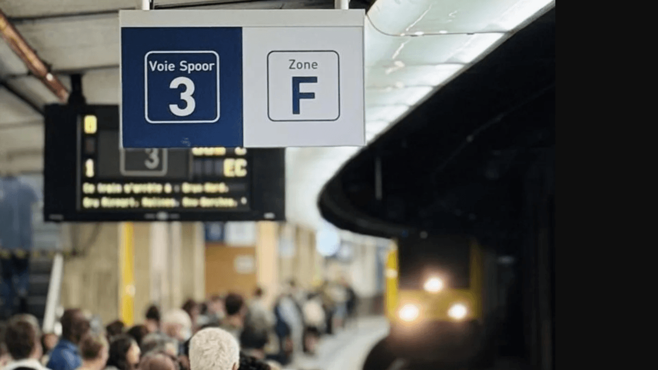 Vlotter de juiste treinwagon vinden? NMBS lanceert instapzones op het perron
