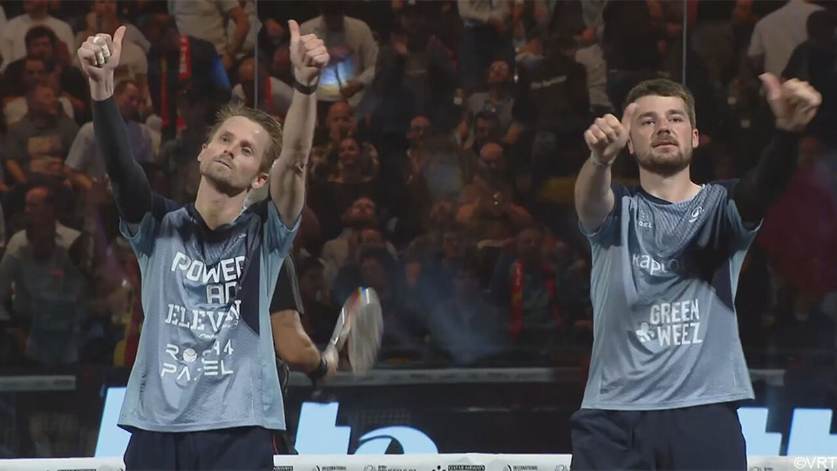 Clément Geens wint Belgisch onderonsje op Brussels Premier Padel en stoot zo door naar de 1/8e finales