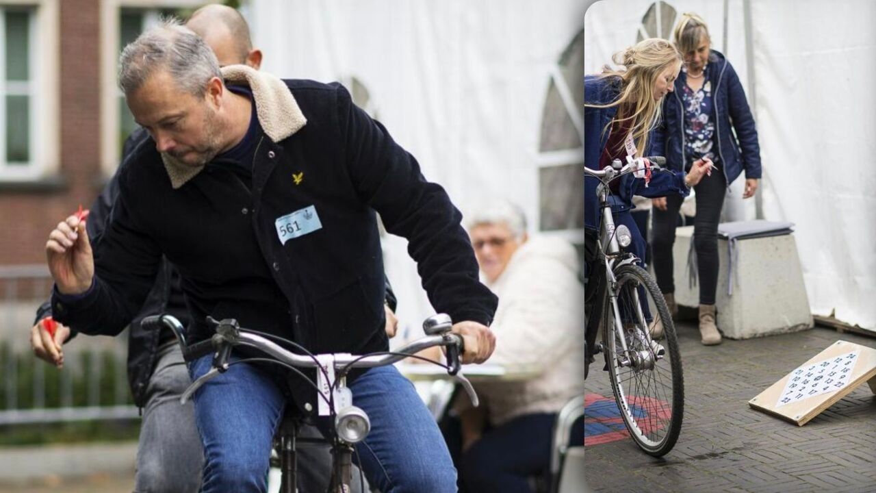 Vogelpik vanop de fiets in Merksplas wil erkend worden als immaterieel erfgoed: "Al bijna 100 jaar traditie"