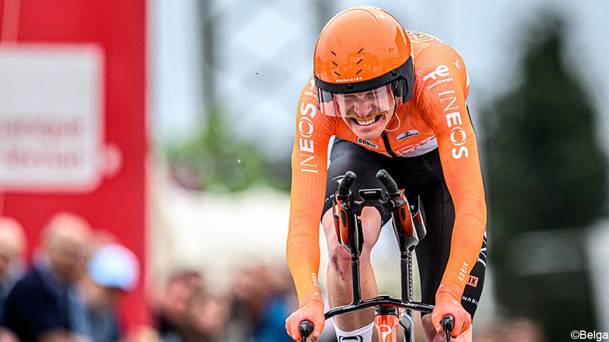 Zelfs Pogacar beet zijn tanden stuk: Dorian Godon knalt met toptijd in de proloog naar dubbelslag in Romandië