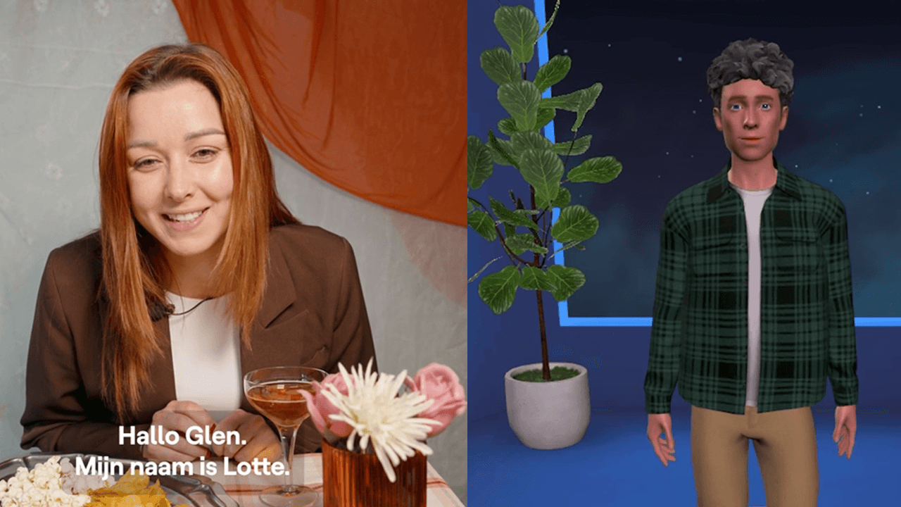 Lotte, Dorianne en Anna-Livia gaan op virtuele date met AI-bot: "Ik denk dat ik hem ga 'ghosten'""