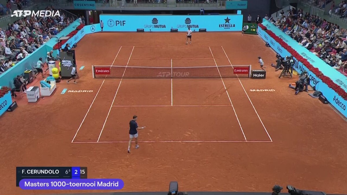 Alexander Blockx blijft op dreef in Madrid en plaatst zich voor de kwartfinales