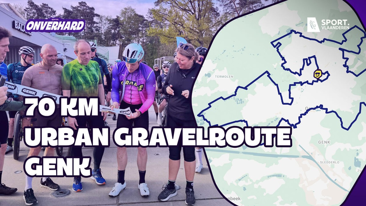 Hier combineer je sport, natuur, erfgoed en cultuur: Bavo opent gloednieuwe Onverhard-Urban Gravel Route in Genk