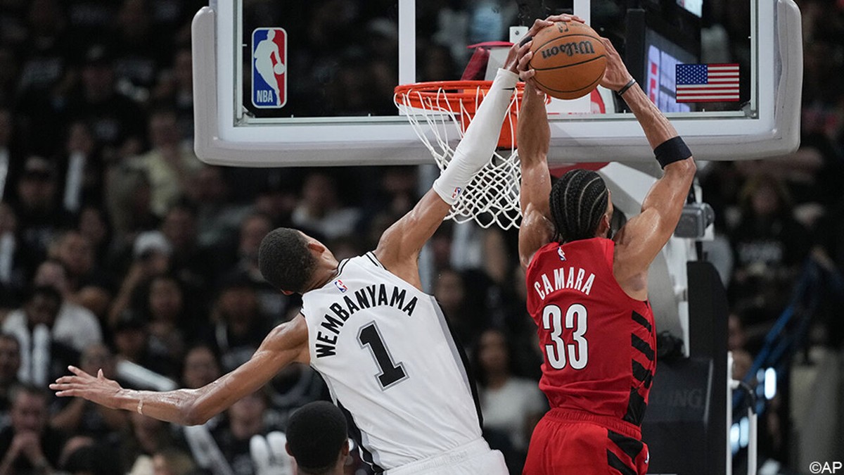 Victor Wembanaya en San Antonio maken een einde aan het seizoen van Toumani Camara