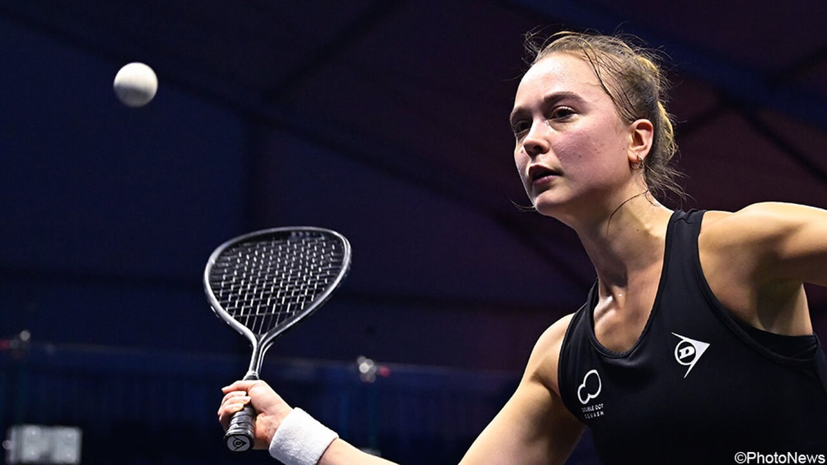 Zuurzoete dag in Londen Squash Classic: Tinne Gilis stoomt door naar kwartfinale, zus Nele is uitgeschakeld