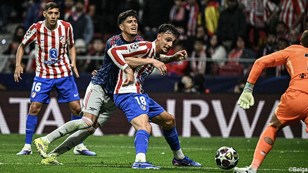 Bekijk het Journaal van 13u met o.a. Atletico Madrid - Arsenal