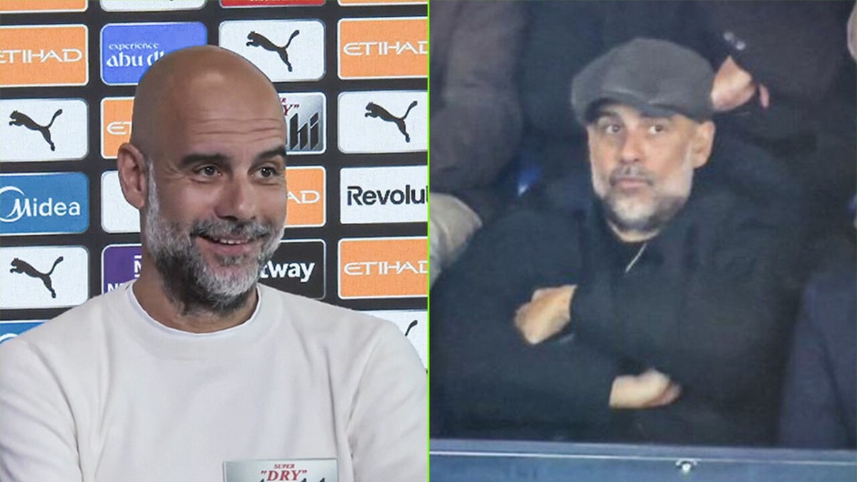 PSG-Bayern vond hij maar "een rampzalige wedstrijd": Pep Guardiola lacht met aanwezigheid bij derdeklasser dinsdag