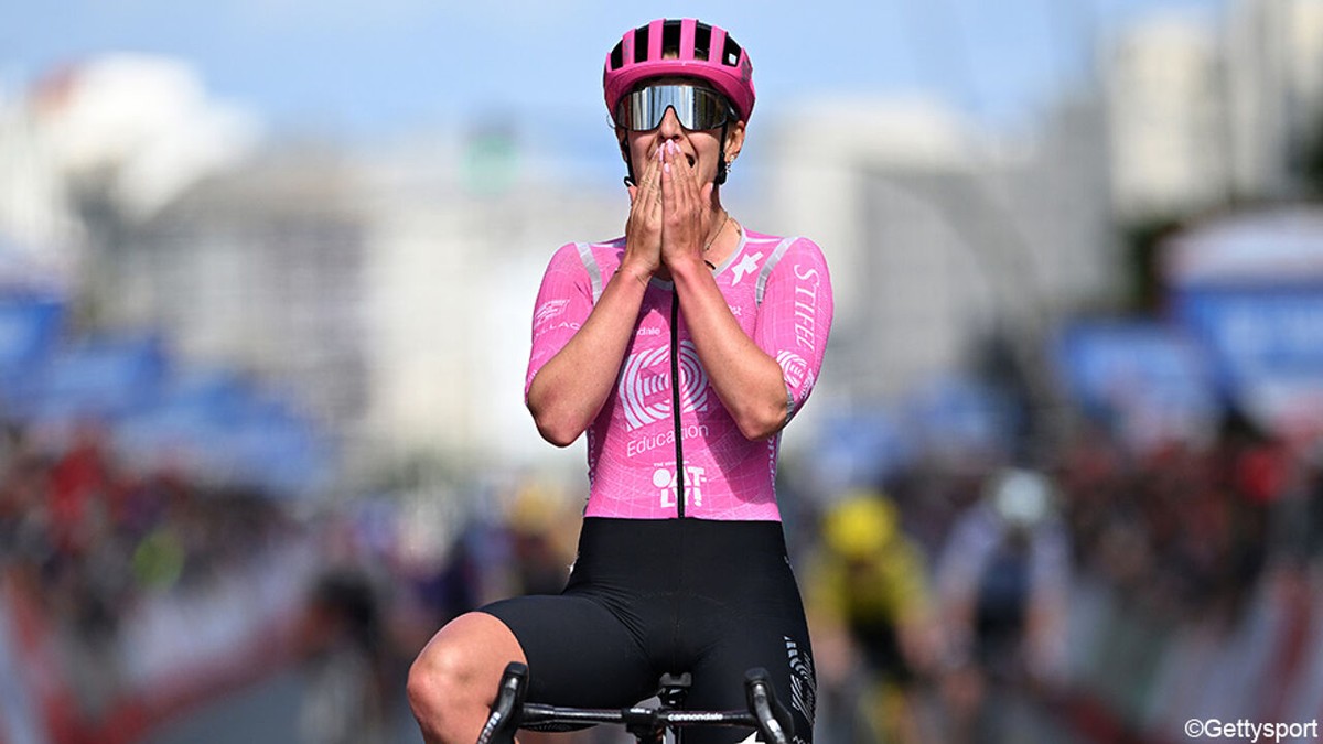 Opnieuw ondankbare 2e plek voor Lotte Kopecky: Kerbaol pakt dankzij slimme uitval 3e rit in Vuelta Femenina