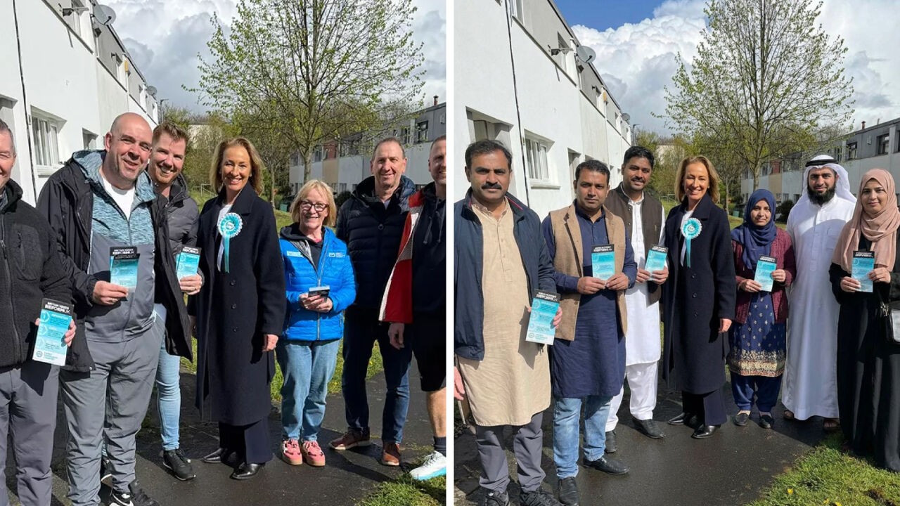 Britse lokale verkiezingen onder druk van AI-nepnieuws: kandidaat draagt plots hoofddoek, aanhangers krijgen andere afkomst