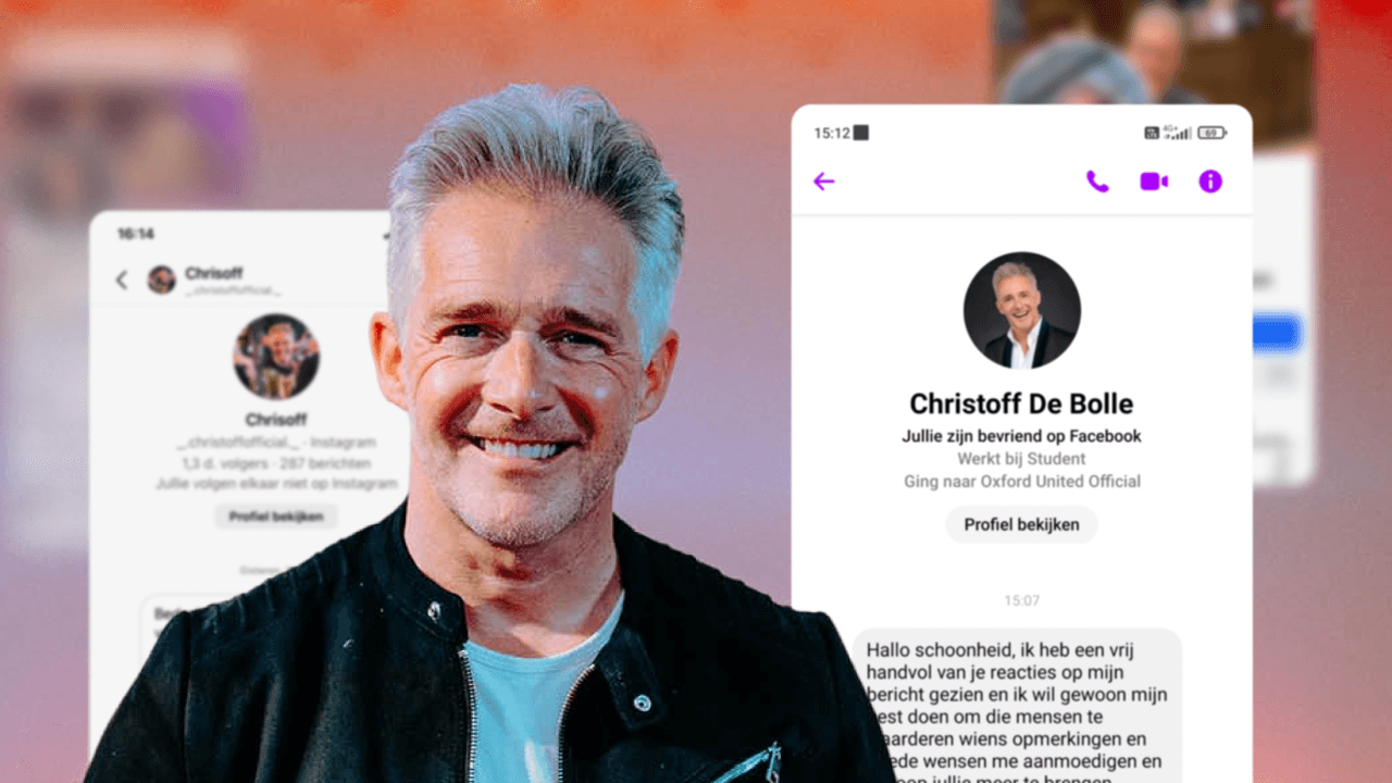 Fans van zanger Christoff opgelicht door nepaccounts: "Mijn hart breekt"