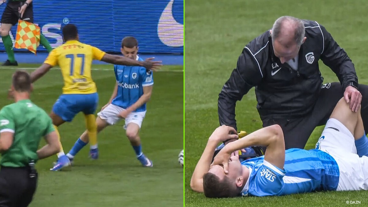 Speelt Kos Karetsas nog in play-offs? Sterkhouder met pijnlijke grimas van het veld, al hoopt Genk "dat het meevalt"