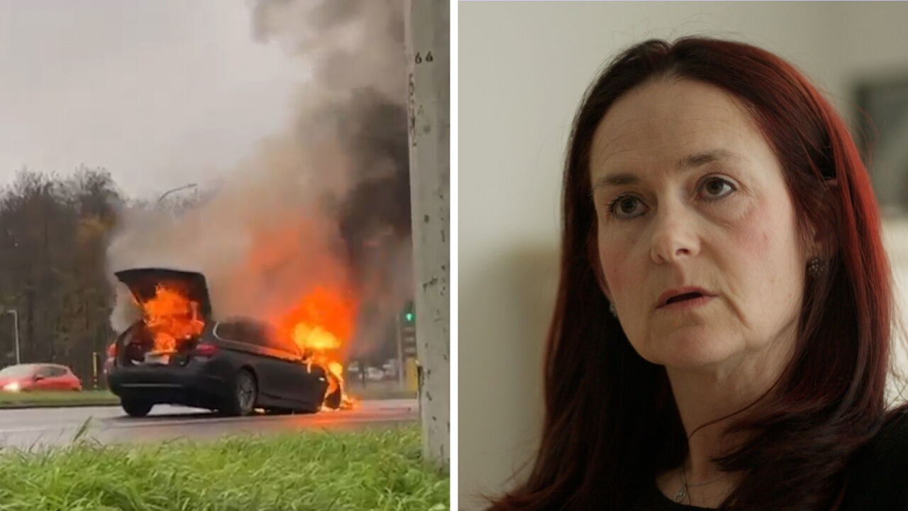 "In enkele minuten was mijn auto weg": Cindy ziet BMW in vlammen opgaan door defect dat constructeur al jaren kent