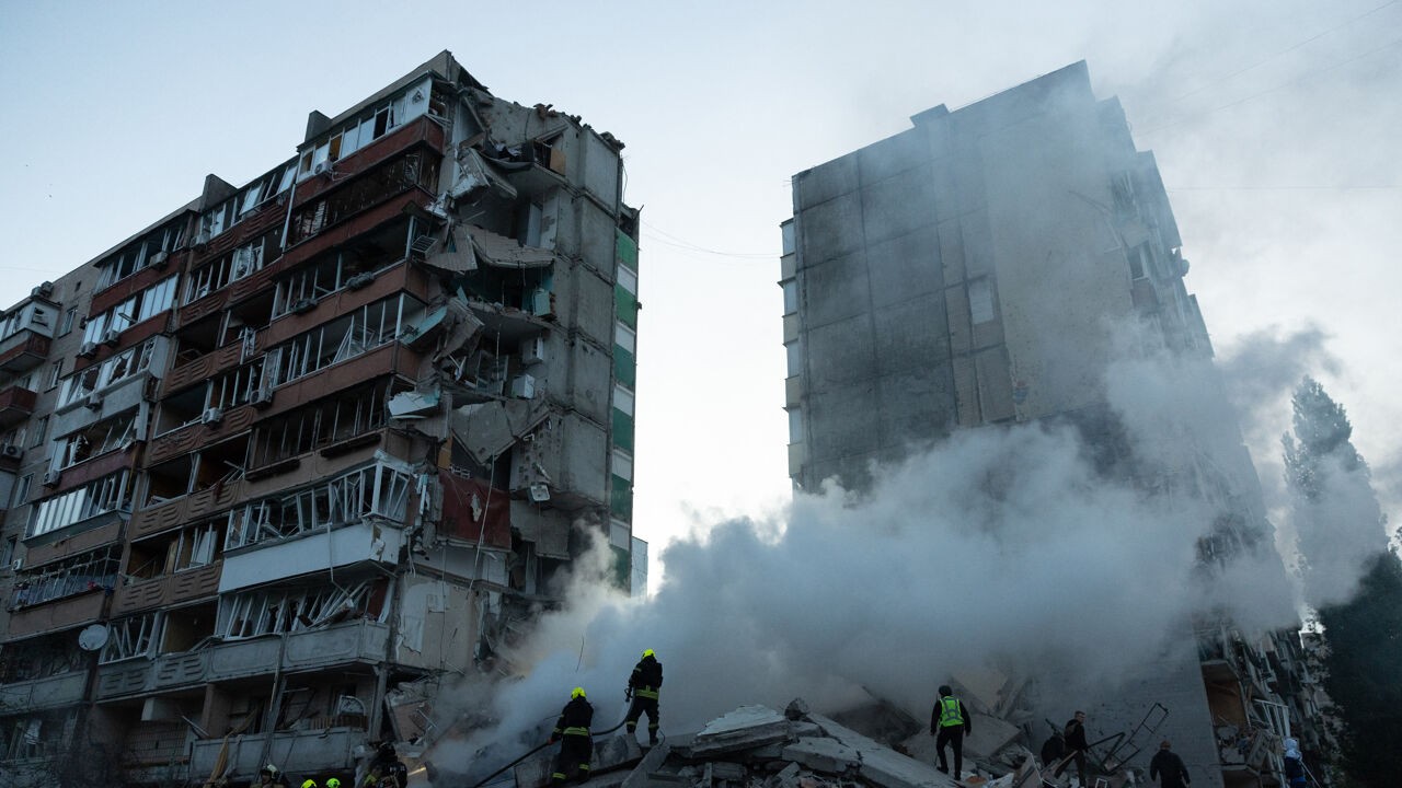Opnieuw grote Russische luchtaanval: 1 dode en 16 gewonden in Kiev
