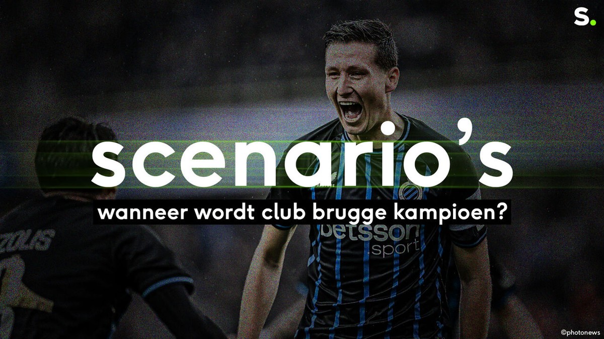 Wanneer kan Club Brugge zich écht tot kampioen kronen? Dit zijn de resterende scenario's in de titelstrijd