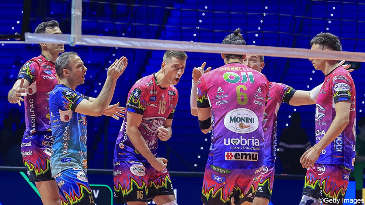 Zelfde finale, zelfde winnaar: Perugia wint net als vorig jaar Champions League volleybal