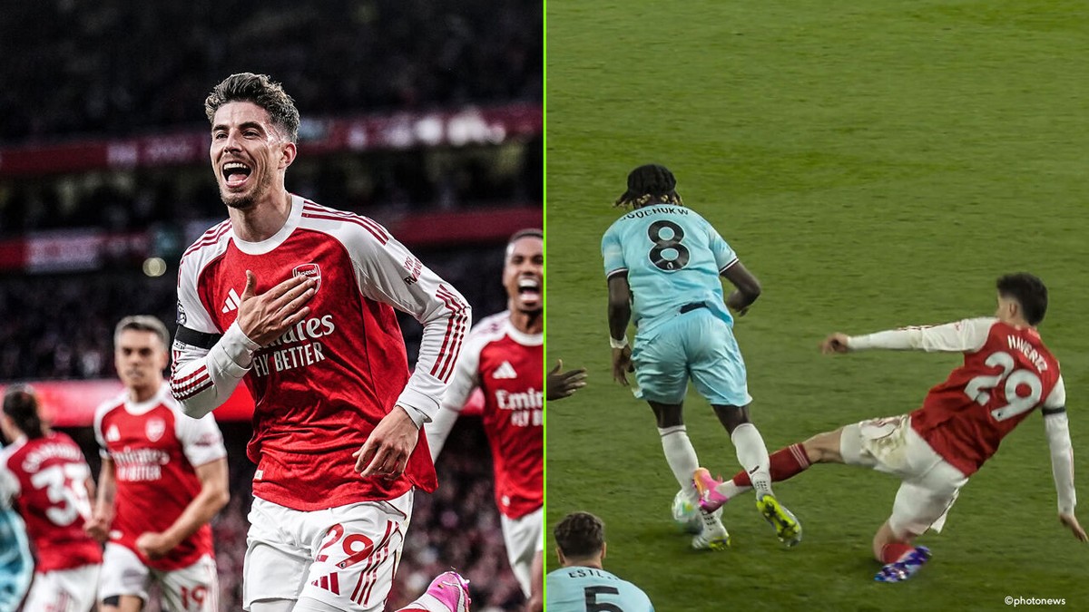 Arsenal kan titel nu écht ruiken na zuinige zege tegen Burnley, Havertz wel nog bijna antiheld na onbegrijpelijke rodekaartfase