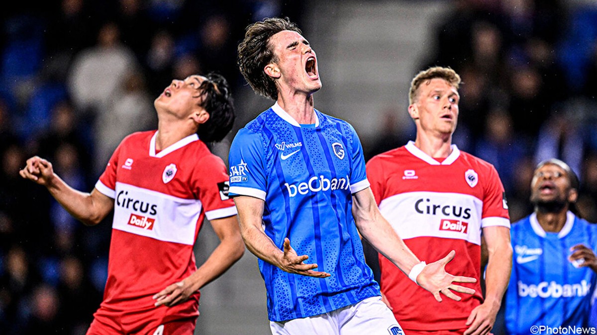 KRC Genk kan Antwerp niet ontgrendelen en heeft lot niet meer in eigen handen
