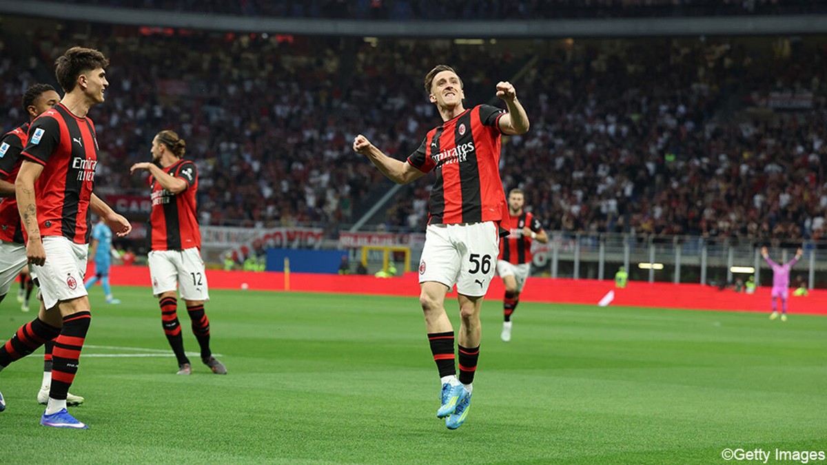 Gouden invaller Saelemaekers loodst Milan voorbij Venezia, Rossoneri leiden klassement met 6 op 6