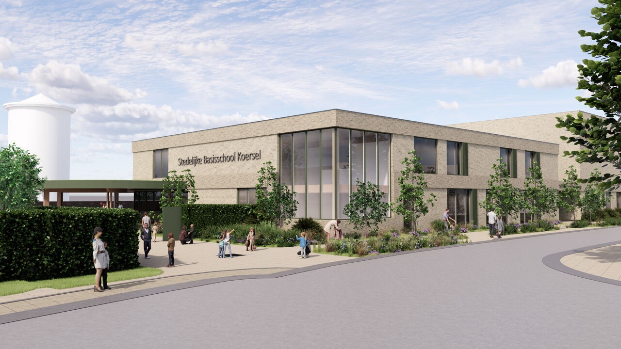 Stedelijke basisschool van Koersel krijgt nieuw schoolgebouw: "Ook plaats voor verenigingen"