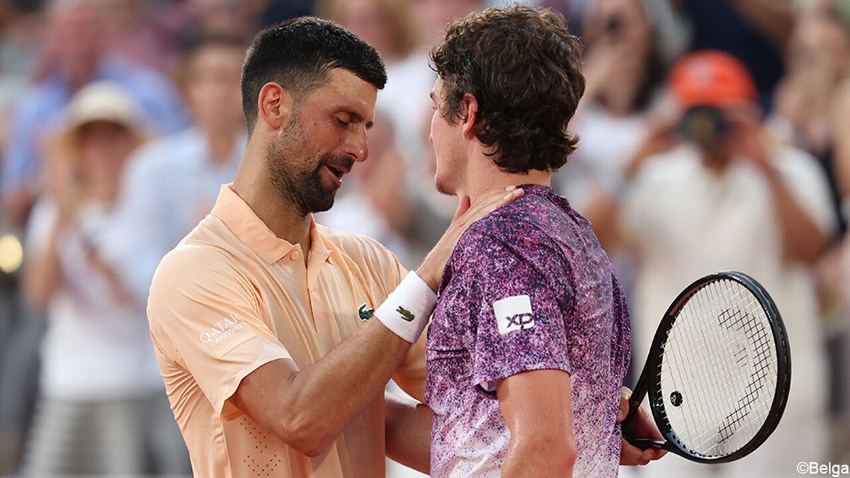 Hoop op nummer 25 gesloopt door een tiener: toptalent Fonseca roept Novak Djokovic halt toe na straffe ommekeer