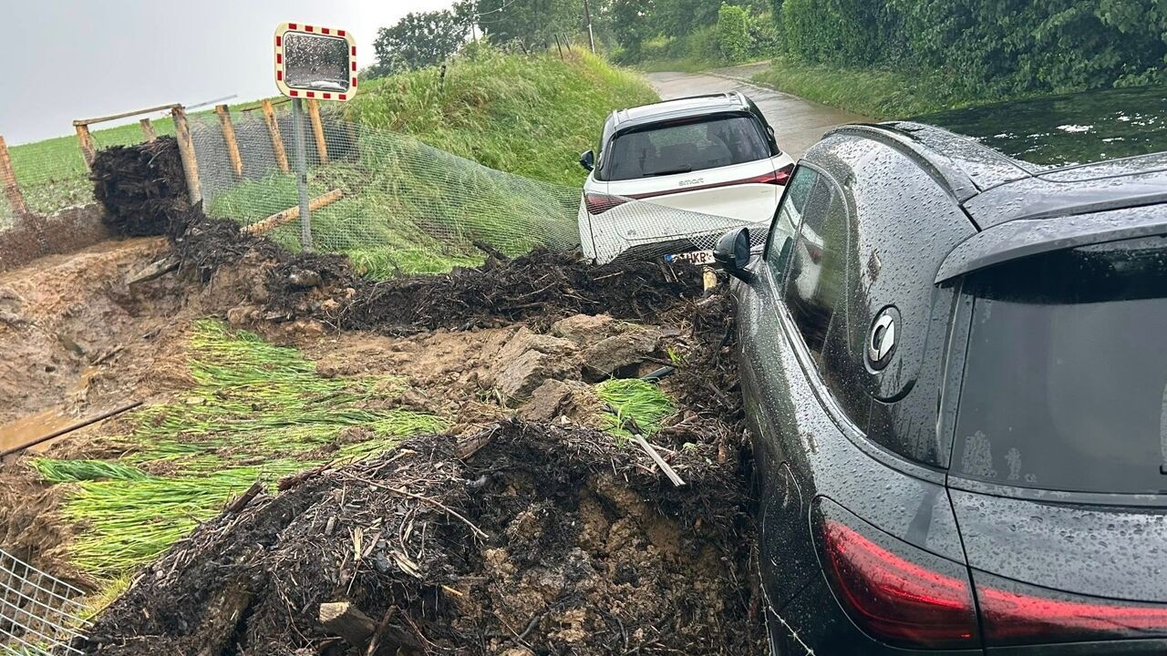 Houthakseldam tegen modderstromen van 5.600 euro in Tielt-Winge weggespoeld na eerste zware regenbui