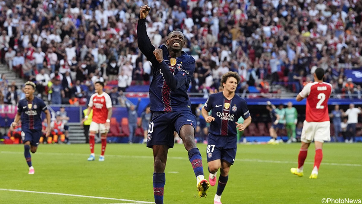 LIVE - Alles te herdoen: Dembélé trapt PSG vanop de stip op gelijke hoogte, Kvaratschelia raakt de paal