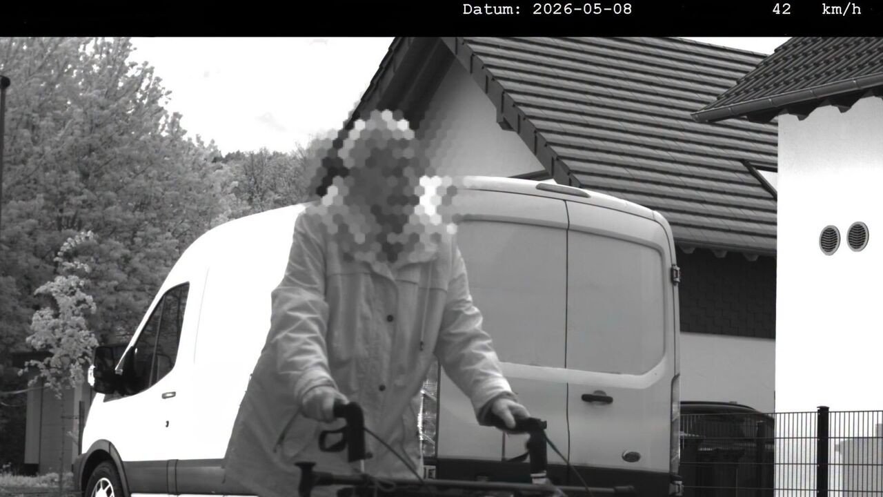 Geflitst met rollator tegen 42 km/u? Bejaarde Duitse dame zorgt voor hilariteit bij politiecontrole