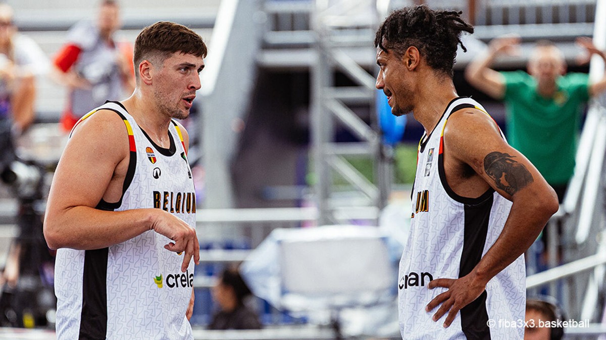 3x3 Belgian Lions laten zich de kaas van het brood eten tegen Frankrijk, dat wint met een ultieme tweepunter