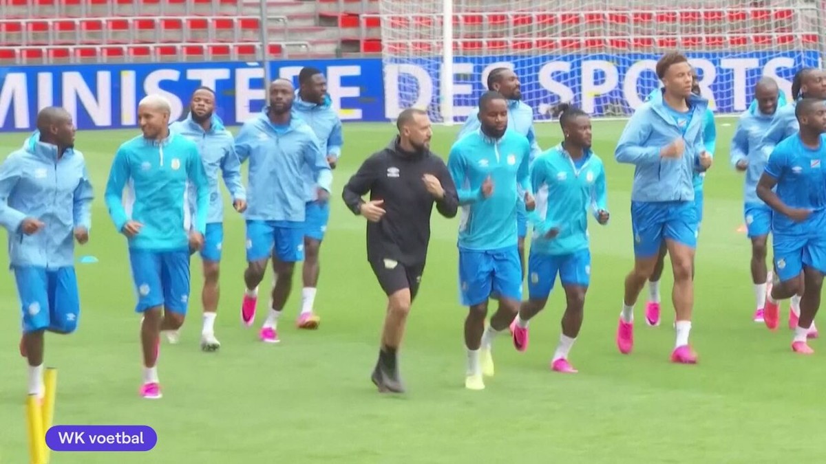 Congolese nationale ploeg stoomt zich klaar in Luik voor het WK voetbal: "Strikte regels rond hygiëne en gezondheid"