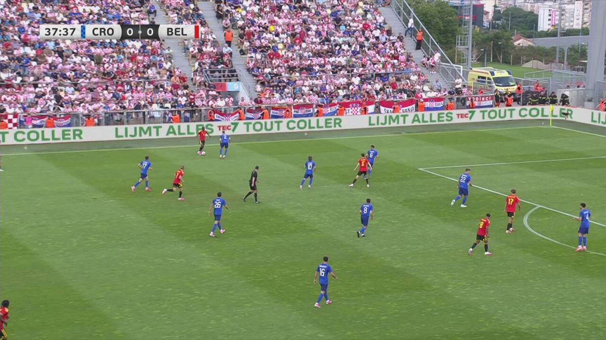 Het journaal 13u met o.a. de 0-2-zege van de Rode Duivels tegen Kroatië