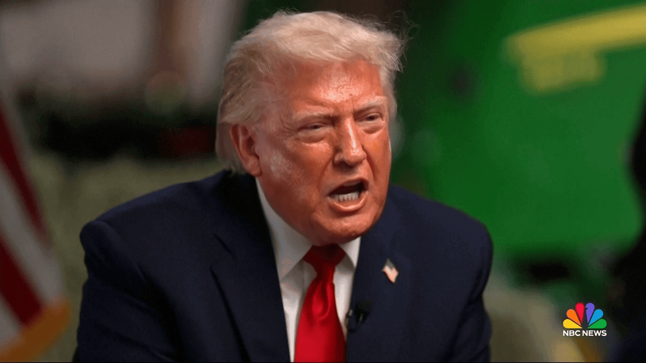 Trump loopt boos weg bij interview na vragen om bewijs voor claims over verkiezingsfraude