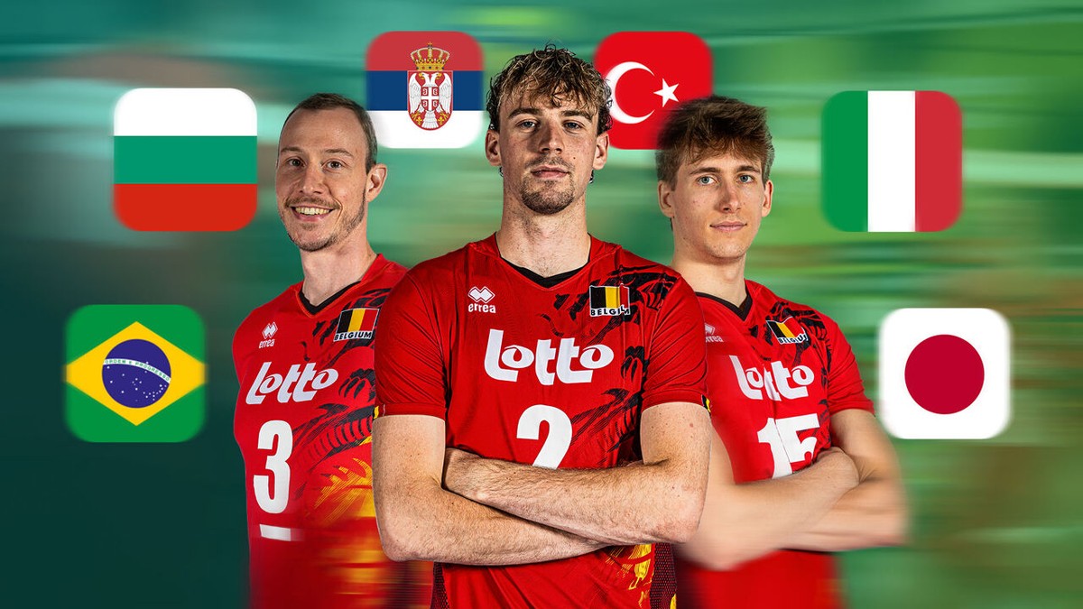Zorgt 'het experiment-Reggers' voor historisch debuut? De grote test van de Red Dragons in de Volley Nations League