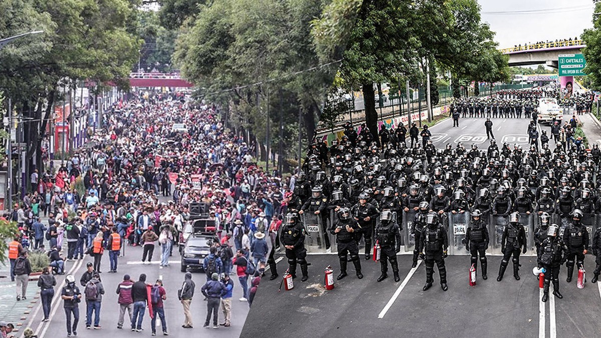 Onrust in Mexico-Stad: betogers komen massaal op straat en dreigen openingsmatch van WK voetbal te boycotten