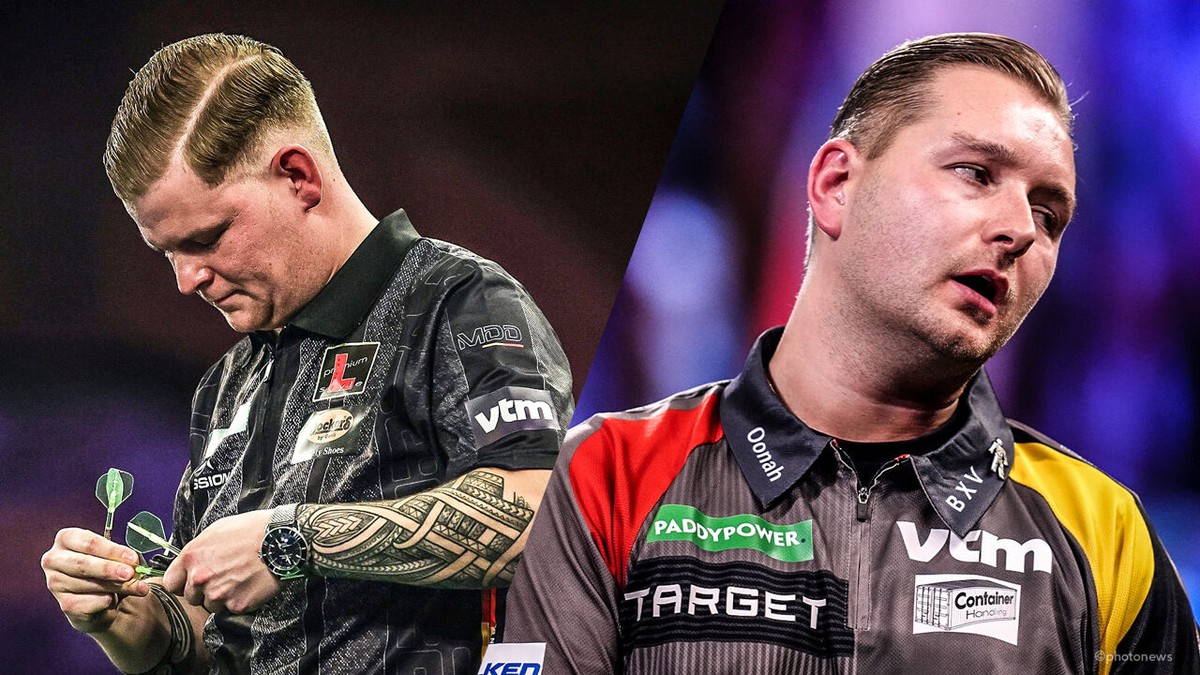 1 jaar na het pijnlijke dieptepunt staan De Decker en Van den Bergh met nóg meer twijfels op World Cup of Darts