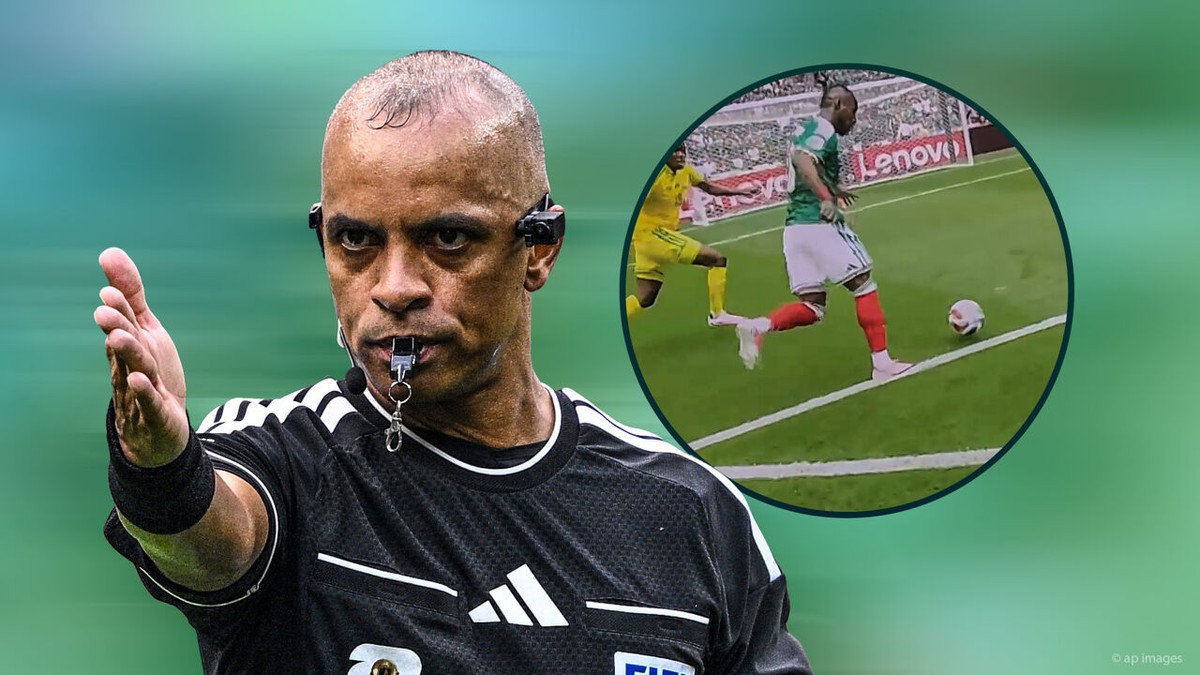 Hij leek op 'robocop', maar er zat een reden achter: waarom refs op het WK een bijzondere hoofdband dragen