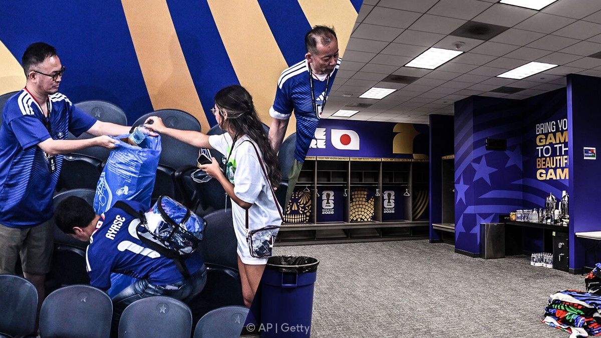 Japanners tonen weer hun klasse op het WK: tribunes en kleedkamers kraaknet achtergelaten in Dallas