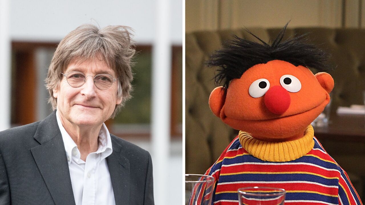 Nederlandse tv-maker en kunstenaar Wim T. Schippers (83) overleden, onder meer de stem van Ernie in 'Sesamstraat'