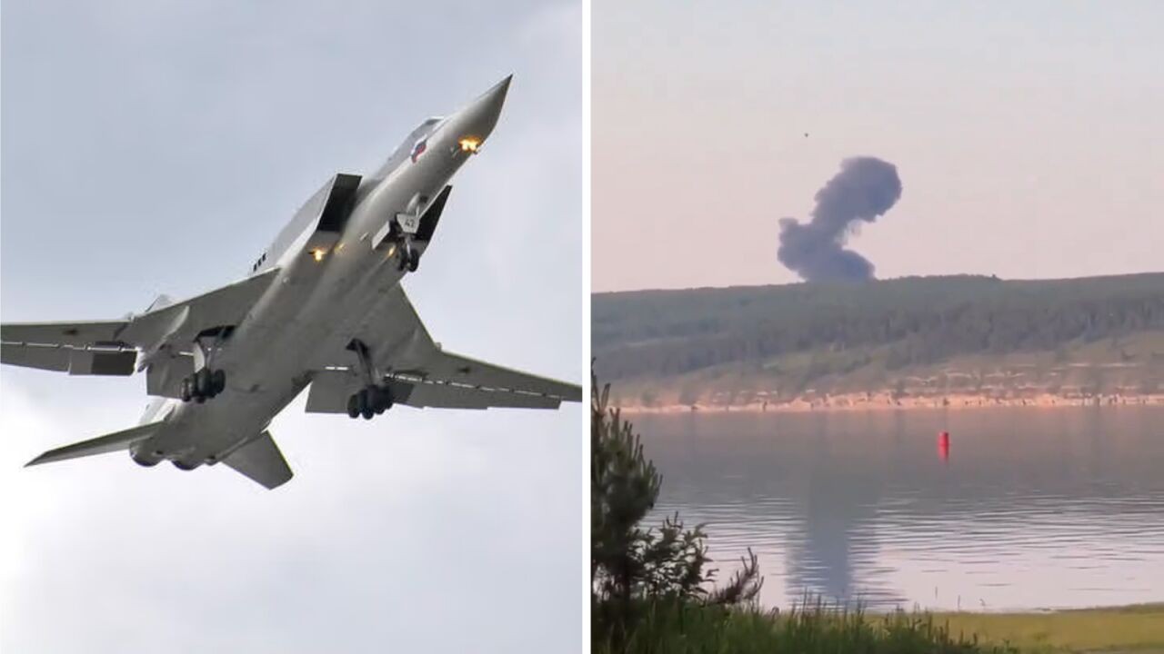 Russische strategische bommenwerper neergestort tijdens trainingsvlucht: "Vermoedelijk technisch defect"